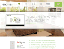 Tablet Screenshot of encorecontrols.com
